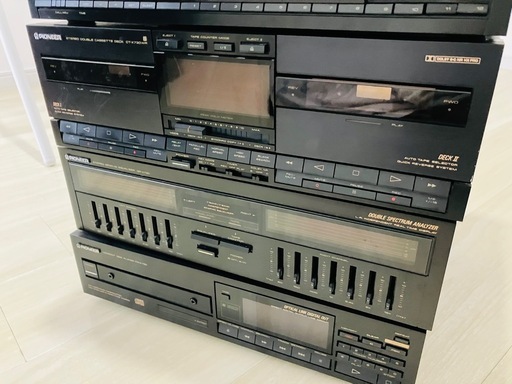 【決定済み】パイオニア pioneer ステレオレコードプレーヤー スピーカー セット  