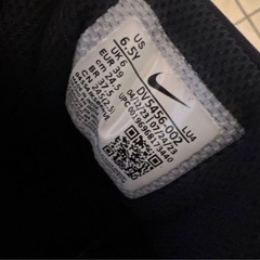 NIKE スニーカー コート ボローロー リクラフト ブラック 24.5㎝の画像