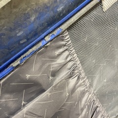 リカルド ソフトキャリーケース 大型 4輪 ブルー H73×W46×D30の画像