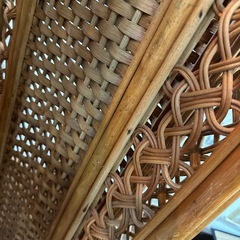 ラタン(天然藤)パーテーションの画像