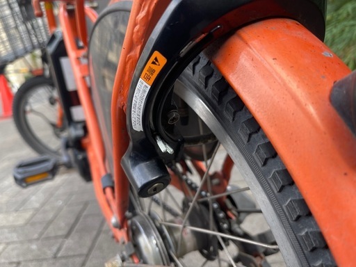 ヤマハ　PAS Babby 電動自転車　状態悪