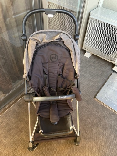 ベビーカー　Cybex Mios(サイベックス　ミオス)、レインカバー(未使用)付き 