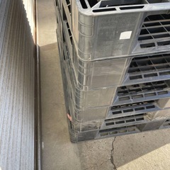 ww6/27 岐阜プラスチック工業 リスパレット 6枚セット まとめて プラスチックパレット 物流 運搬 保管 倉庫 荷役 ★直接引取限定◇の画像