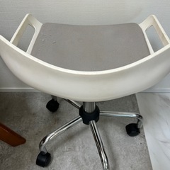 カウンターチェア　キャスターチェアの画像