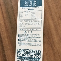 ルアー　フローティングミノー　ウッドの画像