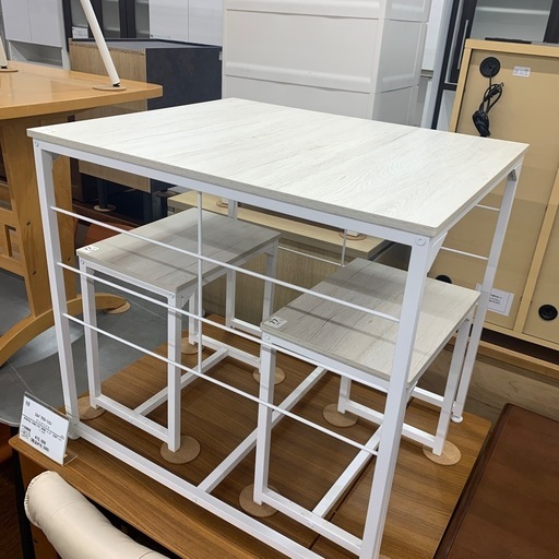 【軽トラ無料貸し出し】【ニトリ】【ダイニング3点セット】【トレファク所沢店】