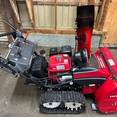 ホンダHSS760n(JX )クロスオーガ　美品 下取　除雪機 格安輸送②の画像
