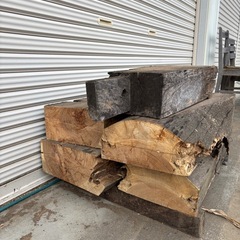 古材　欅　木材の画像