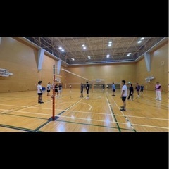 男女混合バレー！