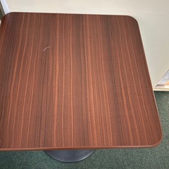 美品　テーブル　正方形　ナチュラル　家具の画像