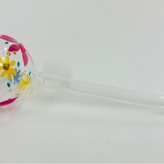 長崎 ガラス　ビードロ ハウステンボス お花柄の画像