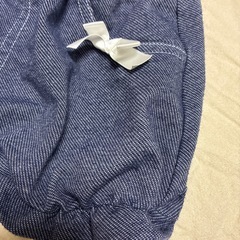 good day 110サイズ（105〜115センチ）　インナーパンツ　オーバーパンツ　ネイビーリボンの画像