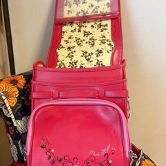 ランドセル　　　ピンクハウス　２年間使用の画像