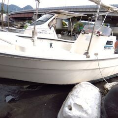★プレジャーボート、21フイート、60馬力４スト、直ぐに乗れますの画像
