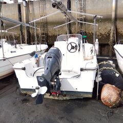 ★プレジャーボート、21フイート、60馬力４スト、直ぐに乗れますの画像