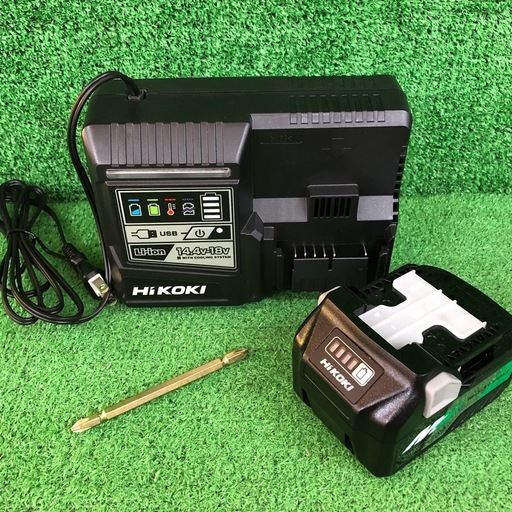 【店頭お渡し限定】(26-2-15)HiKOKI　コードレスインパクトドライバ　WH36DA　特別限定品　ホワイト＆ゴールド