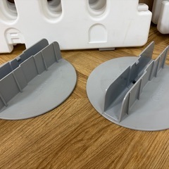 Caraz（カラズ）ベビーサークル ホワイト パネル10枚＋スタンド　　　 の画像