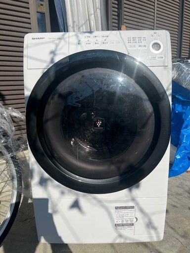 SHARP ドラム式洗濯乾燥機 ES-S7F 7kg/3.5kg