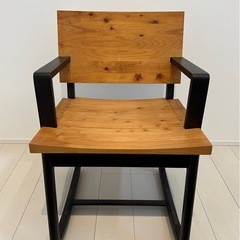 【良品】木製ロッキングチェア2脚セットの画像