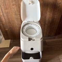 アップリカ　おむつ処理ポット　グレー　灰　 縦型強力消臭の画像