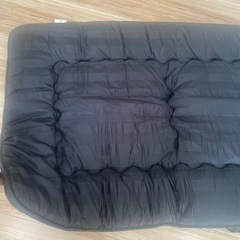 【新品未使用】　ボリューム敷ふとん シングル　黒ブラックの画像