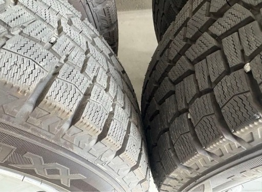 バリ溝195/65R15 スタッドレス2023年製pcd100 プリウスカローラ