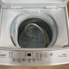 【k8洗濯機】2023年製 
AQUA 全自動電気洗濯機 AQW-S50E3 の画像
