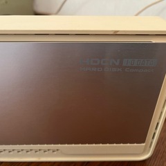 アイオーデータ外付けハードディスク320G日本製の画像