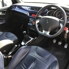 60台限定車★DS3 スポーツシック ウルトラマリン 6速マニュアル 色褪せ極小 DS3レーシング仕様の画像