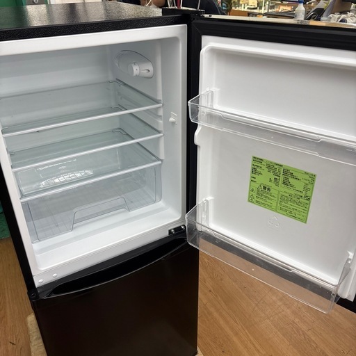 ☆ドリーム荒牧店☆ジモティー割引有☆【クリーニング済み】アイリスオーヤマ/2ドア冷蔵庫/IRSD-14A-B/142L/2023年製