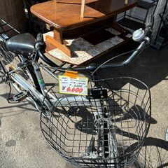 【リサイクルショップどりーむ荒田店】No.657 自転車 ライト〇 カギ付きです。の画像