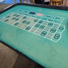カジノテーブル　ルーレットテーブルの画像