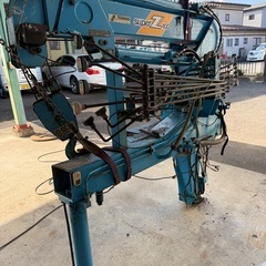 引取り限定　カーゴクレーン　ジャンク品の画像