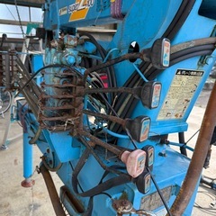 引取り限定　カーゴクレーン　ジャンク品の画像