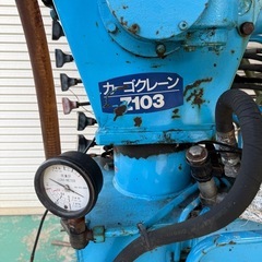 引取り限定　カーゴクレーン　ジャンク品の画像