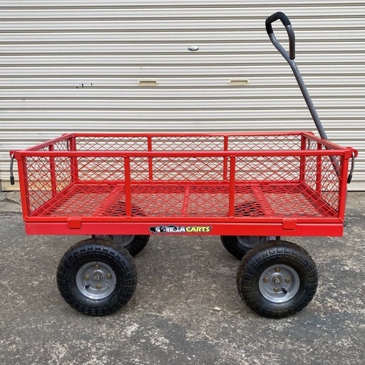 M0207811 宮城県 引き取り ゴリラカート スチール ユーティリティカート GOR800-COM ガーデンワゴン カート 中古品