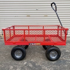 M0207811 宮城県 引き取り ゴリラカート スチール ユーティリティカート GOR800-COM ガーデンワゴン カート 中古品 現状品の画像