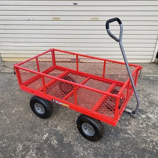 M0207811 宮城県 引き取り ゴリラカート スチール ユーティリティカート GOR800-COM ガーデンワゴン カート 中古品 現状品