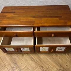 木製キャビネットの画像