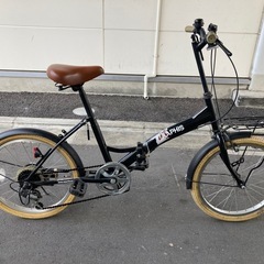 折りたたみ自転車の画像