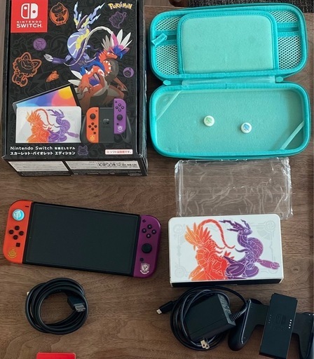 Switch(有機ELモデル) スカーレット・バイオレットエディション