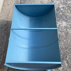 M0205811 ドラム缶リメイクテーブル テーブル リメイク インテリア 中古品 現状品の画像