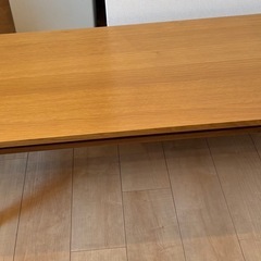 無印良品　ローテーブルの画像