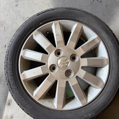 スズキワゴンR RRMH21S MH22系 純正アルミホイール タイヤセットの画像