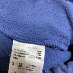 UNIQLO　2点上下セット　 110〜125センチ　薄手パジャマの画像