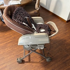 JTC BABY ハイローオートスイングラック(電動) ベビーラック 4段階高さの画像