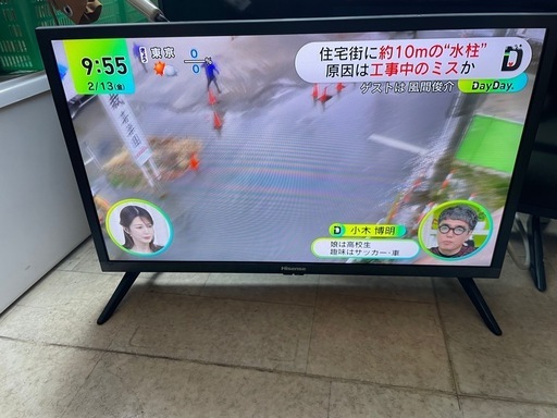 2022年製　Hisense 24型　液晶TV