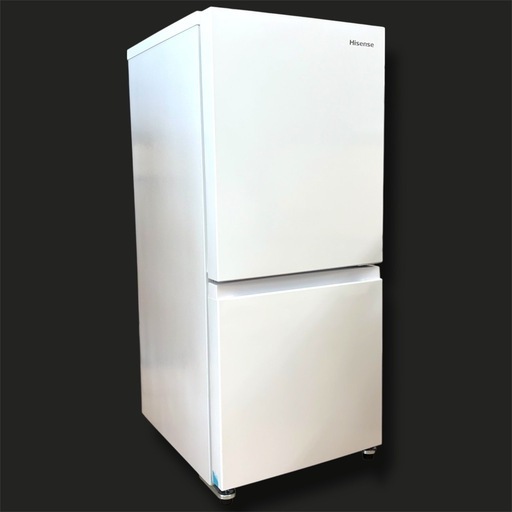 【2025年製/動作確認済】Hisenseハイセンス冷凍冷蔵庫HR-D140KW 135L(冷86/凍49) 2ドア右開き ファン式/自動霜取り 耐熱トップテーブル 小型コンパクト 省スペース 新生活/単身/一人暮らし 寮/オフィス サブ冷蔵庫 ホワイト白家電