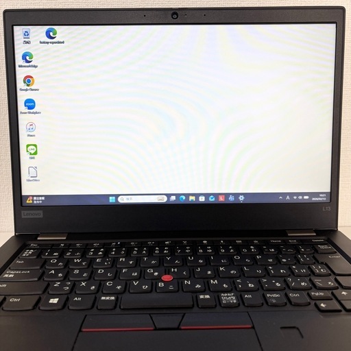 130【美品】i5第10世代✨Lenovo ThinkPad L13 SSD256GB Windows11