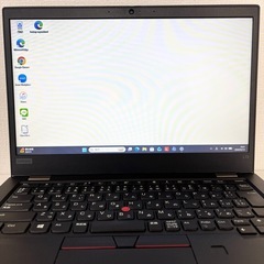 130【美品】i5第10世代✨Lenovo ThinkPad L13 SSD256GB Windows11の画像